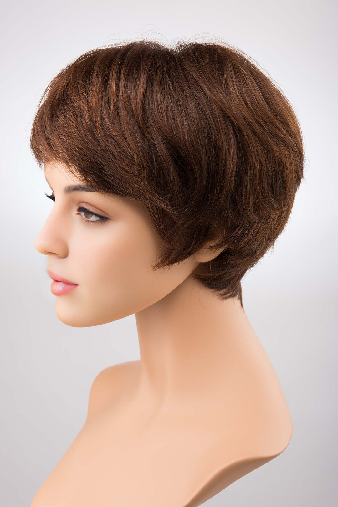 10" Straight Human Hair Short Cut Lace Wig Helen