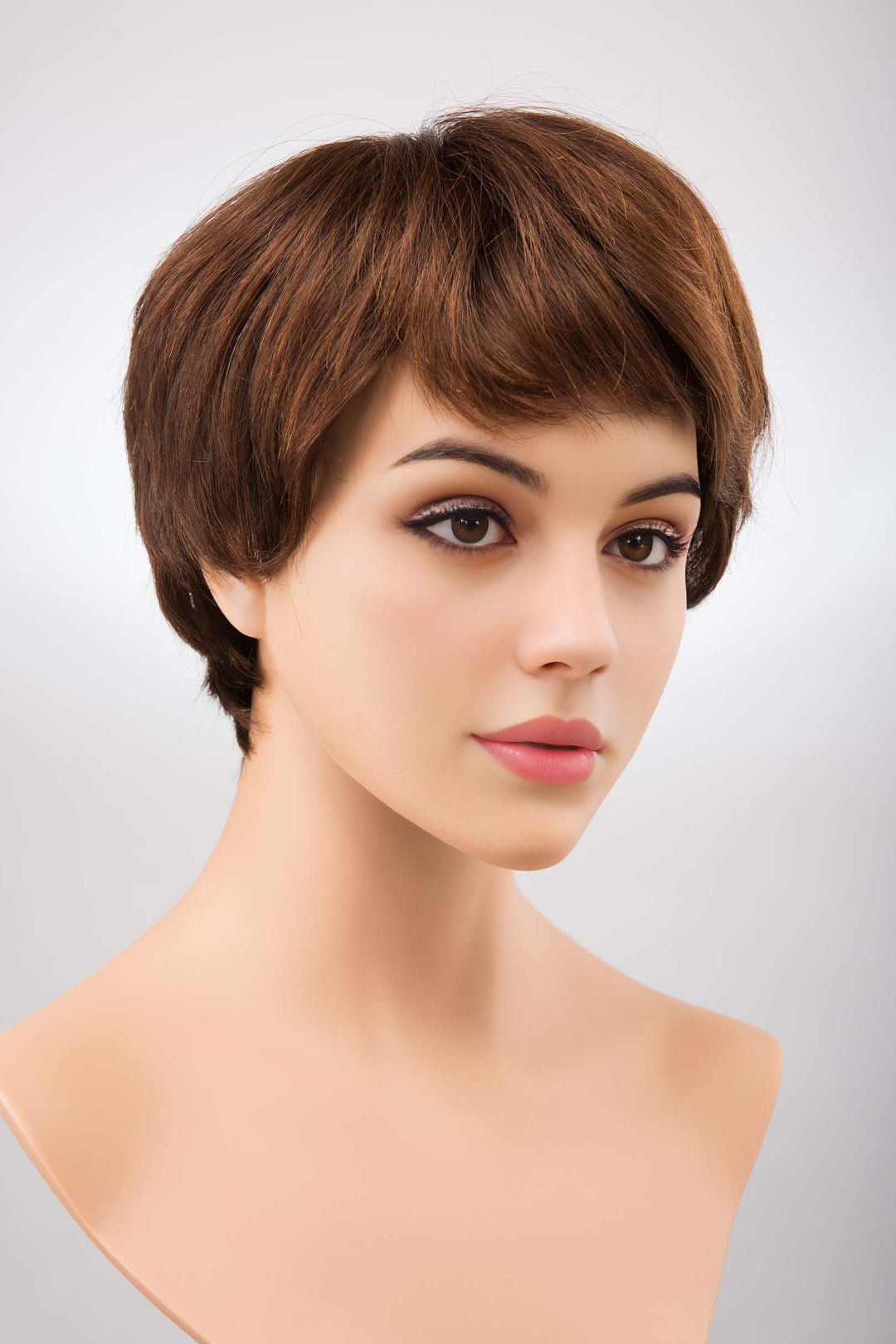 10" Straight Human Hair Short Cut Lace Wig Helen
