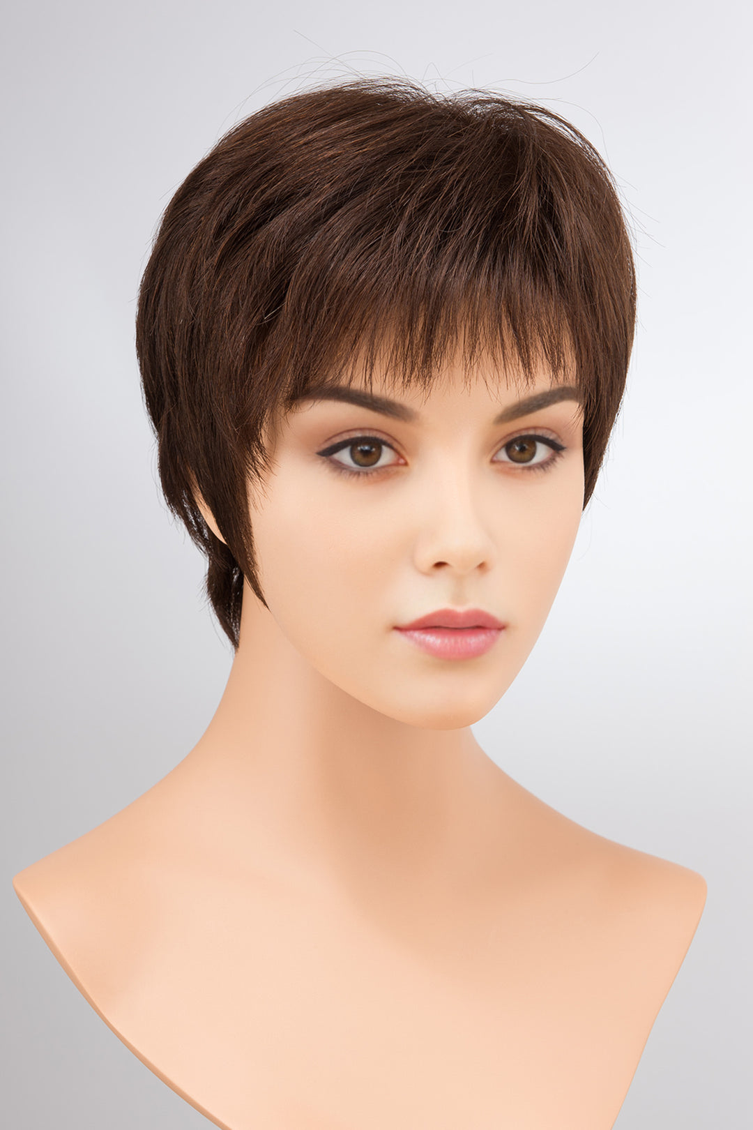 10" Straight Human Hair Short Cut Lace Wig Helen