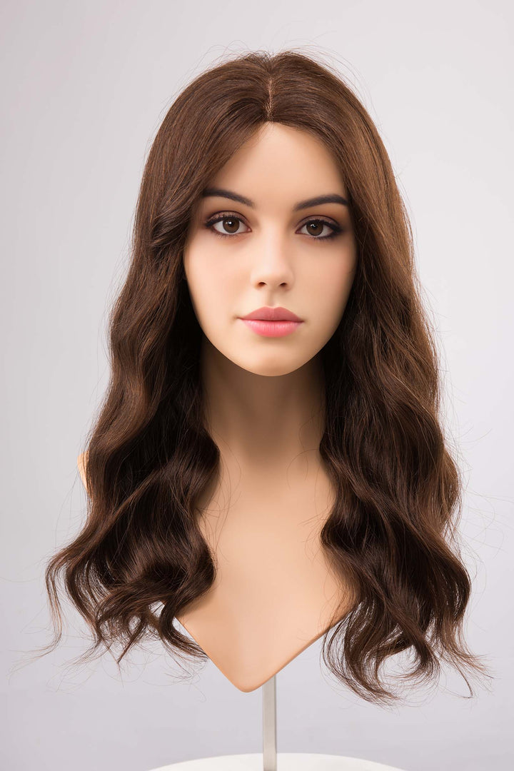 20" Human Hair Lace Wavy Wig Haven