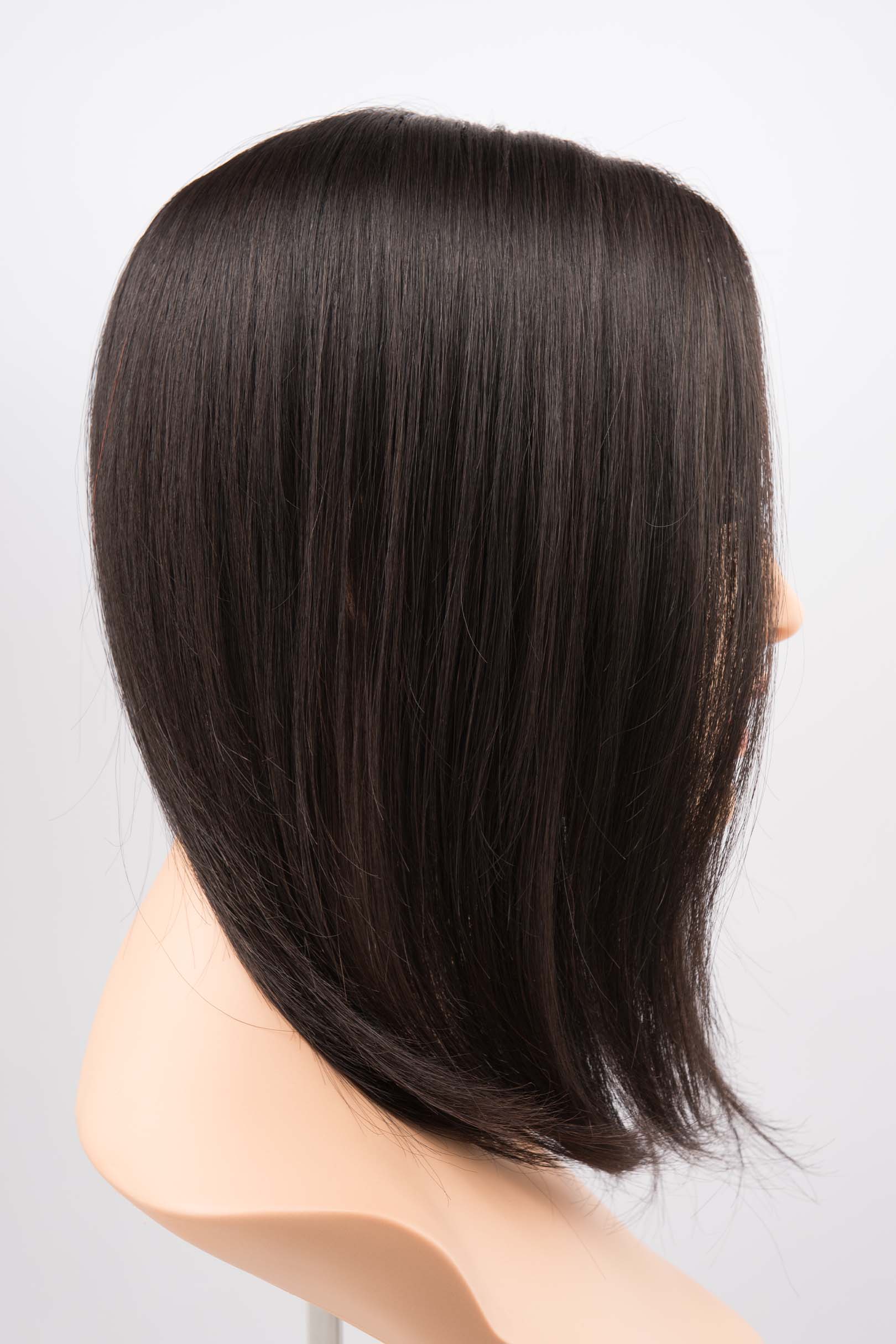 100% Human Hair Hand Tied Topper 16