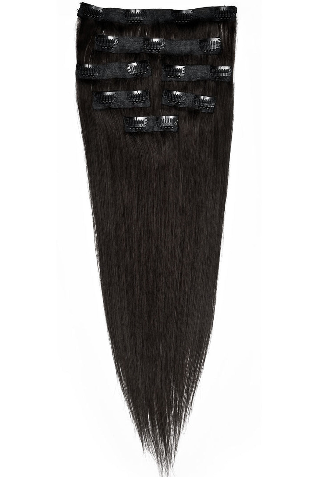 AVERA #1B Black Clip-In Hair Extension