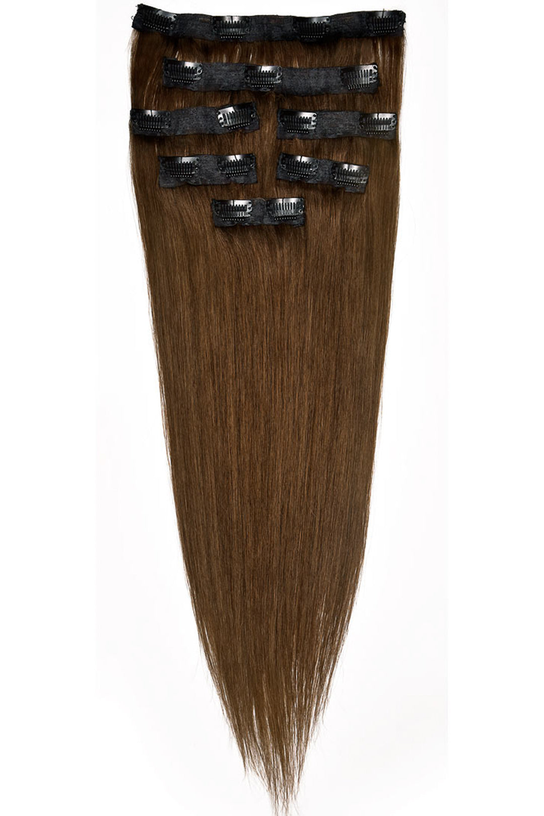 AVERA #4 Brown Clip-In Hair Extension