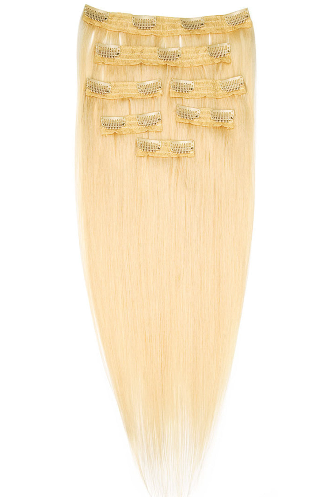 AVERA #613 Platinum Blonde Clip-In Hair Extension